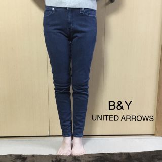 ビューティアンドユースユナイテッドアローズ(BEAUTY&YOUTH UNITED ARROWS)のお値下げ中！B&Y UNITED ARROWS スキニーデニム(デニム/ジーンズ)