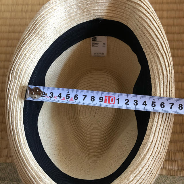 GU(ジーユー)の麦わら帽子 カンカン帽 メンズの帽子(ハット)の商品写真