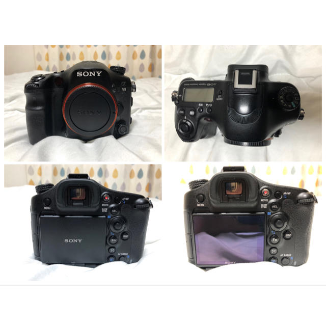 SONY α99 (SLT-A99V) 本体のみ 美品 スマホ/家電/カメラのカメラ(デジタル一眼)の商品写真