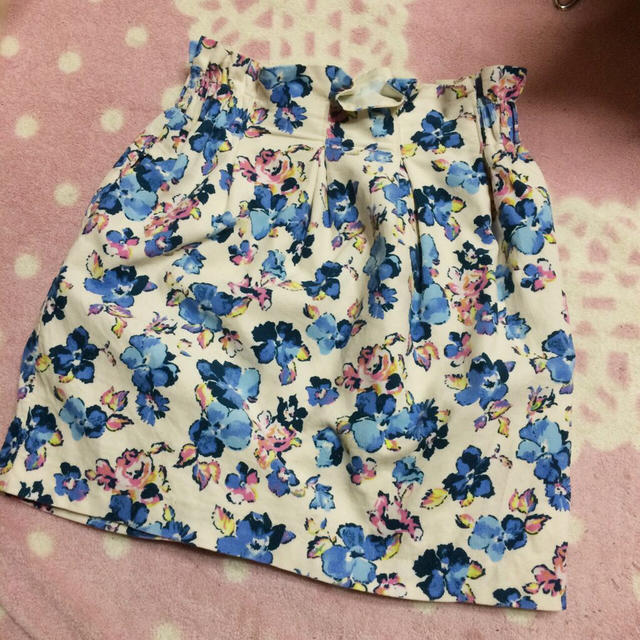 heather(ヘザー)のヘザー 花柄スカート レディースのスカート(ミニスカート)の商品写真