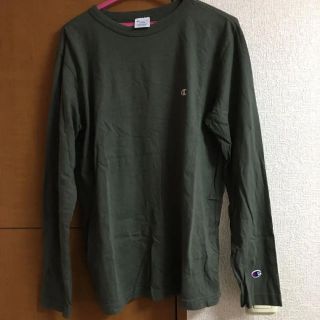 チャンピオン(Champion)のChampion ロンT カーキ(Tシャツ/カットソー(七分/長袖))