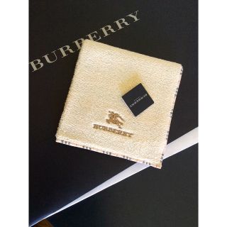 バーバリー(BURBERRY)のBURBERRY⭐️タオルハンカチ(ハンカチ/ポケットチーフ)