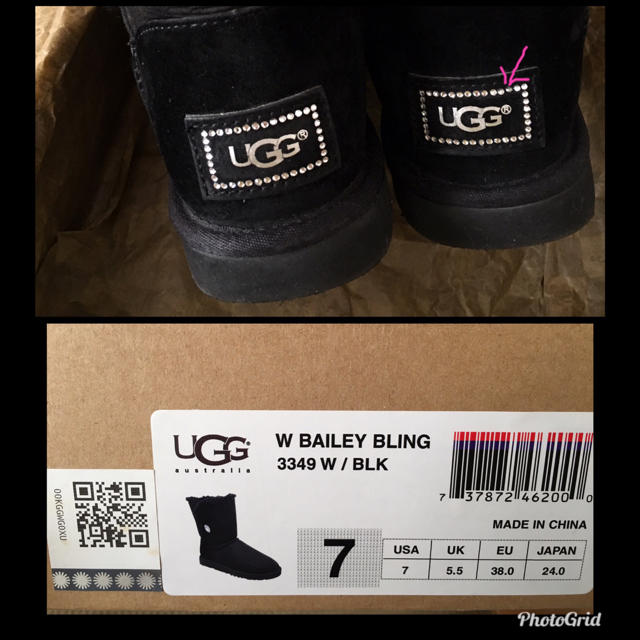 UGG(アグ)のUGG スワロフスキー ムートンブーツ レディースの靴/シューズ(ブーツ)の商品写真