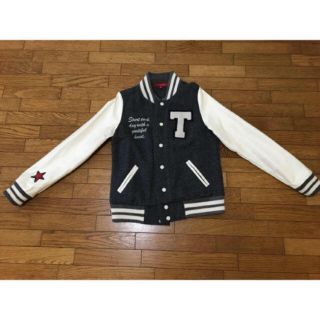   tommy girl アウター ジャケット グレー スタジャン(ブルゾン)