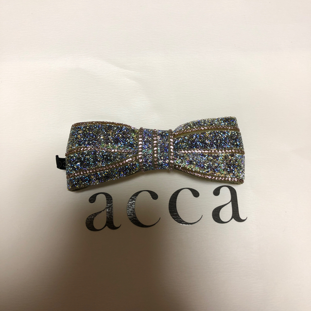 acca(アッカ)のアッカ りぼんバレッタ リボン レディースのヘアアクセサリー(バレッタ/ヘアクリップ)の商品写真