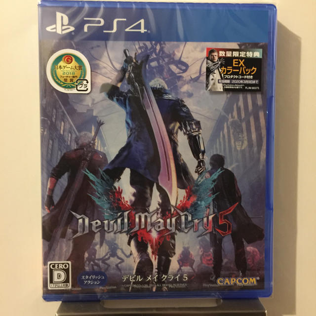 CAPCOM(カプコン)のデビルメイクライ5 /DMC5 (PS4版) エンタメ/ホビーのゲームソフト/ゲーム機本体(家庭用ゲームソフト)の商品写真