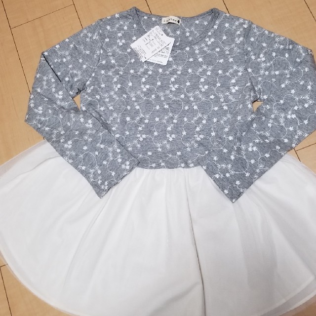 Branshes(ブランシェス)のブランシェス ワンピース 140 新品 キッズ/ベビー/マタニティのキッズ服女の子用(90cm~)(ワンピース)の商品写真