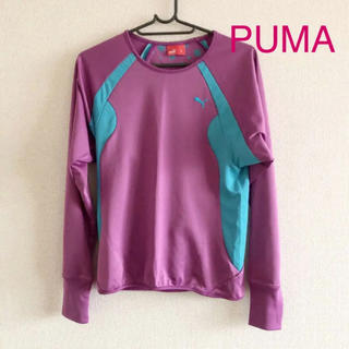 プーマ(PUMA)の【美品】PUMA プーマ 長袖シャツ スポーツウェア 速乾 Sサイズ(ウェア)