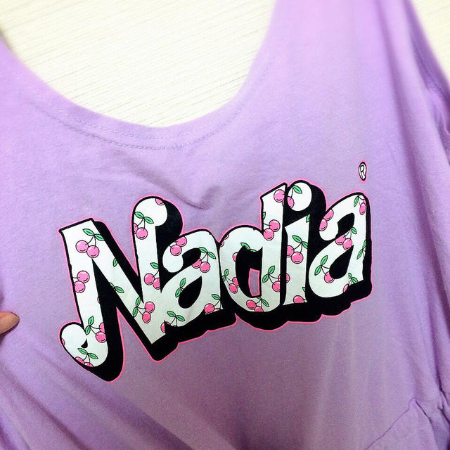 NADIA(ナディア)のNadiaチェリーワンピース レディースのワンピース(ミニワンピース)の商品写真