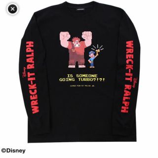 ディズニー(Disney)のロングスリーブTシャツ シュガー・ラッシュ ラルフ＆フェリックス 8bit(その他)