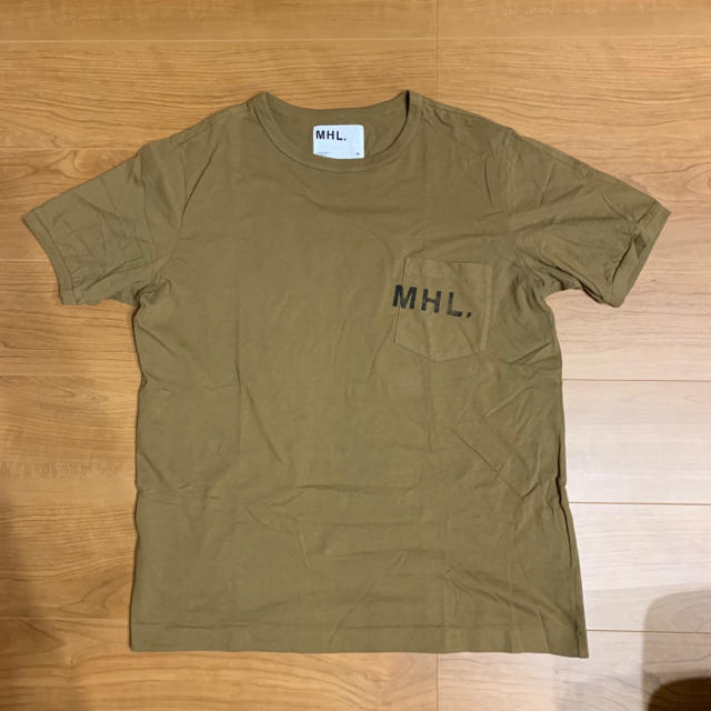 MARGARET HOWELL(マーガレットハウエル)のMHL. ロゴTシャツ【ブラウン】XLサイズ メンズのトップス(Tシャツ/カットソー(半袖/袖なし))の商品写真