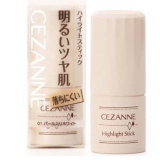 セザンヌケショウヒン(CEZANNE（セザンヌ化粧品）)のセザンヌ ハイライト シェーディング スティック パールホワイト(フェイスカラー)