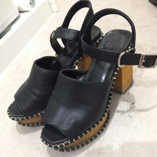 マウジー(moussy)のmoussy ウッドサンダル(サンダル)