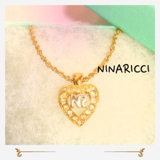 ニナリッチ(NINA RICCI)のNINARICCI ネックレス☆着画(ネックレス)