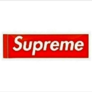 シュプリーム(Supreme)の1枚 国内正規品 ノベルティー Box Logo ステッカー Red(ステッカー)