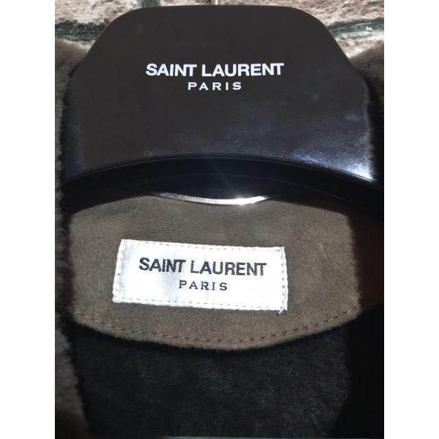 Saint Laurent(サンローラン)のサンローランパリ★13AW ムートンレザーハーフコート ジャケット メンズのジャケット/アウター(レザージャケット)の商品写真