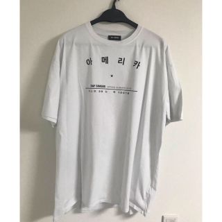 ラフシモンズ(RAF SIMONS)のRAF SIMONS ハングル Tシャツ(Tシャツ/カットソー(半袖/袖なし))