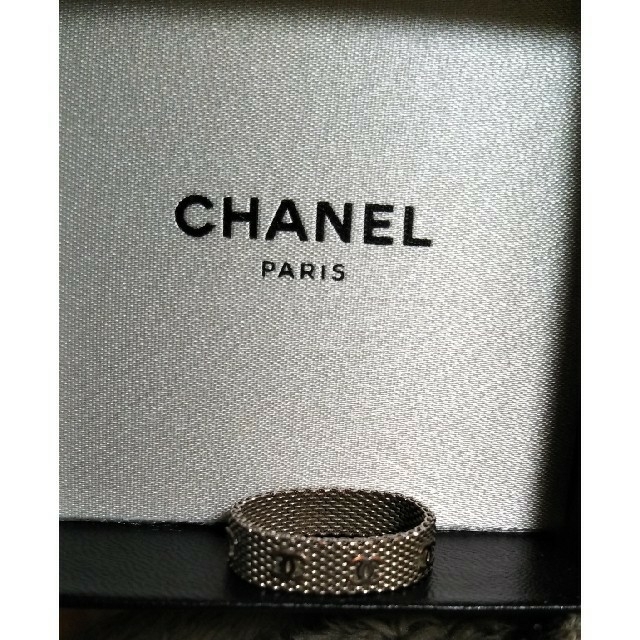 CHANEL(シャネル)の☆CHANEL☆　シルバーメッシュリング　　　　　ヴィンテージ レディースのアクセサリー(リング(指輪))の商品写真