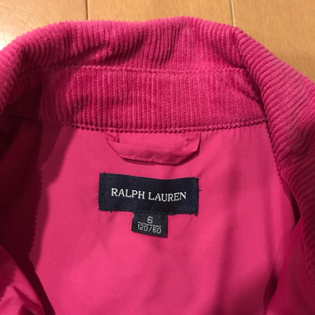 Ralph Lauren(ラルフローレン)の【ラルフローレン】アウター サイズ120 キッズ/ベビー/マタニティのキッズ服女の子用(90cm~)(コート)の商品写真