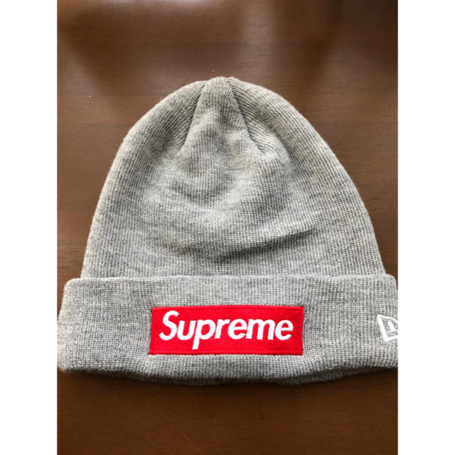 【美品】supremeBOXLOGO ビーニー帽子