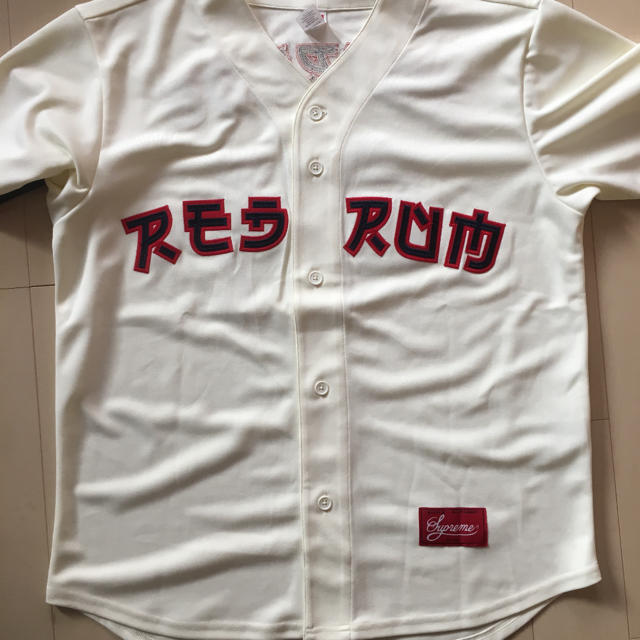 Supreme(シュプリーム)のSUPREME RED RUM ベースボールジャージー メンズのトップス(シャツ)の商品写真