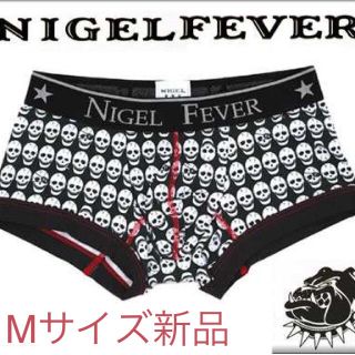 トゥート(TOOT)のNigel Feverナイジェルフィーバー ボクサーパンツ ドクロ 黒 Mサイズ(ボクサーパンツ)