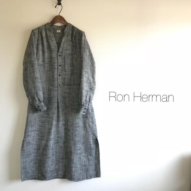 極美品⭐️Ron Herman ロンハーマン 長袖ロングワンピース グレー