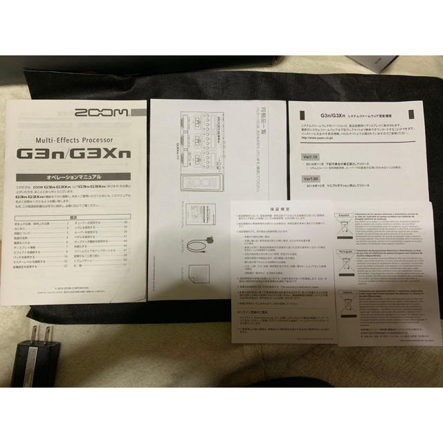 Zoom(ズーム)のドミニク様専用 ZOOM G3Xn マルチエフェクター 美品 楽器のギター(エフェクター)の商品写真