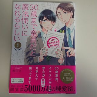 30歳まで童貞だと魔法使いになれるらしい1巻(少女漫画)