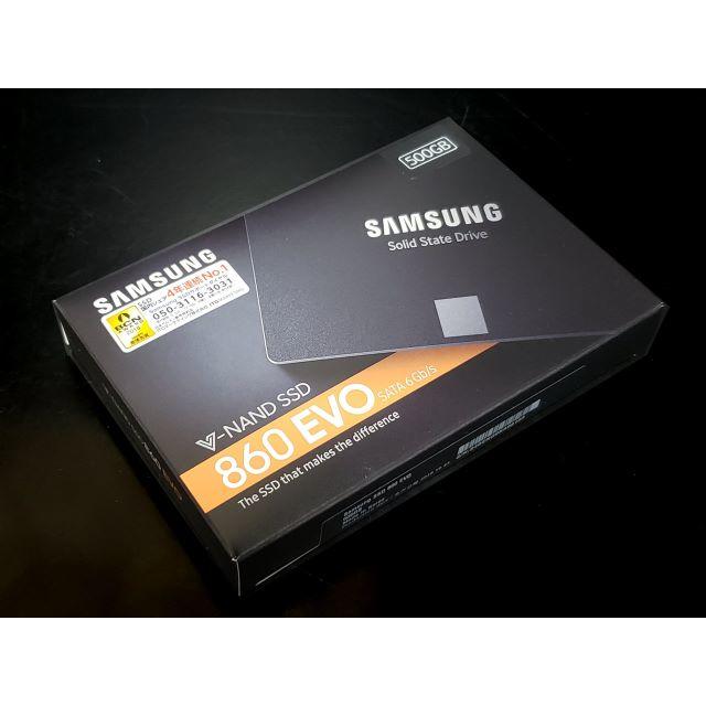 サムスン 500GB SSD 860 EVO MZ-76E500B/ITのサムネイル
