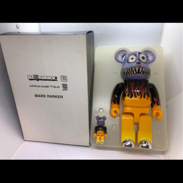 ベアブリック BE@RBRICK100％400% MARK PARKER