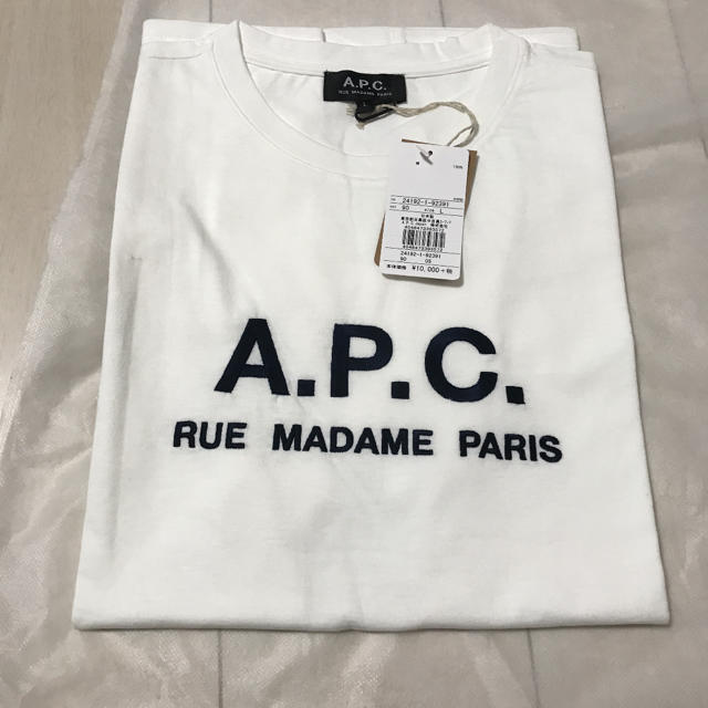 アーペーセー ナノユニバース tシャツ ローラ 日本限定 刺繍  A.P.C.