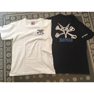 パウエル(POWELL)のPowell RAT BONES TEE白黒セット パウエル ラットボーンズ(Tシャツ/カットソー(半袖/袖なし))