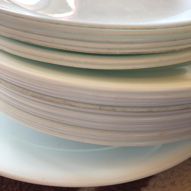 CORELLE(コレール)のコレール テーブルウエア セットで 大皿楕円形からソーサ＆カップ 新生活に インテリア/住まい/日用品のキッチン/食器(食器)の商品写真