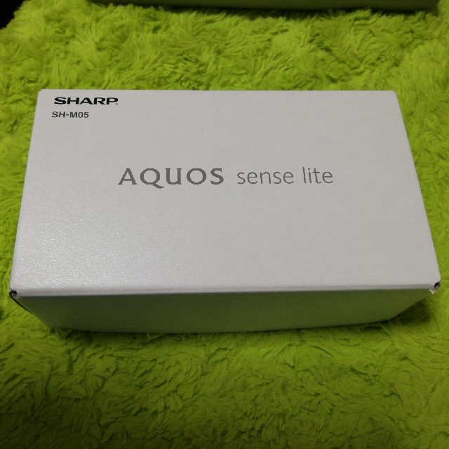 新品未開封 AQUOS sence lite SH-M05 ブラック　SHARP