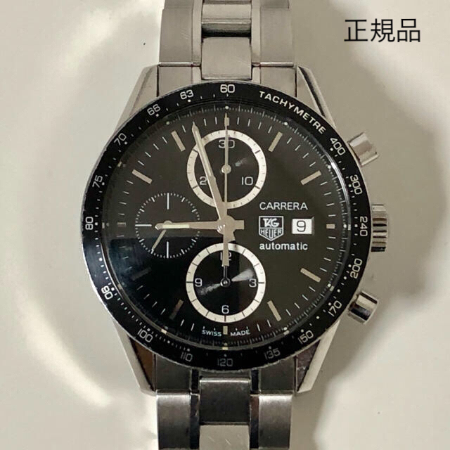 TAG Heuer(タグホイヤー)のタグ ホイヤー カレラ CV2010 タキメーター クロノ 自動巻 メンズの時計(腕時計(アナログ))の商品写真