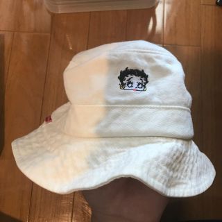 シュプリーム(Supreme)のsupreme ×betty デニムハット ホワイト M/L(ハット)