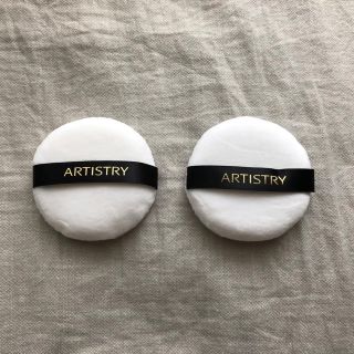 アムウェイ(Amway)の新品 アムウェイ パウダーパフ パウダリーパフ 2枚組 ARTISTRY 化粧品(ファンデーション)