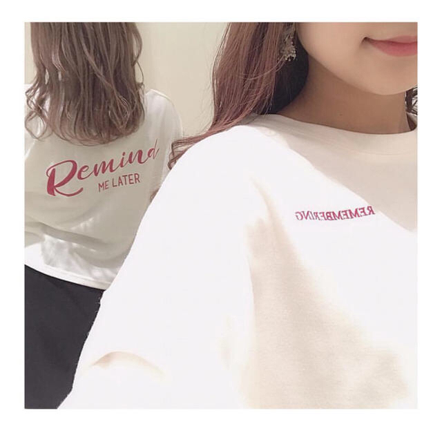 one after another NICE CLAUP(ワンアフターアナザーナイスクラップ)のアソートゆるTee♡ レディースのトップス(Tシャツ(長袖/七分))の商品写真