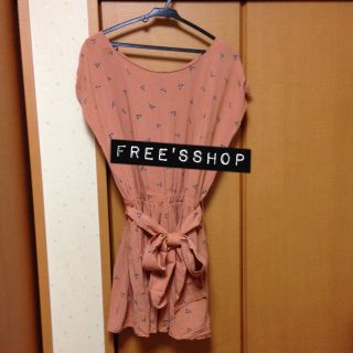 フリーズショップ(FREE'S SHOP)のFREE'SSHOP＊ヒール柄ワンピース(ひざ丈ワンピース)