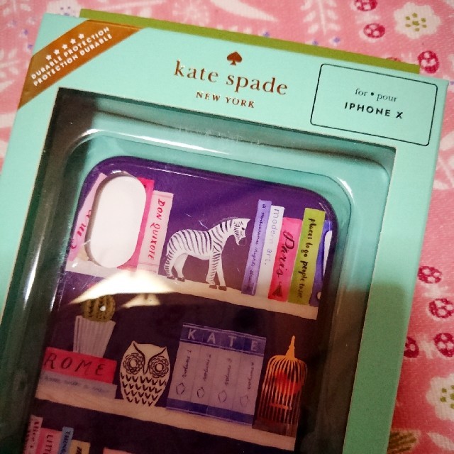 kate spade new york(ケイトスペードニューヨーク)の【新品】kate spade new york  iPhone X ケース スマホ/家電/カメラのスマホアクセサリー(iPhoneケース)の商品写真