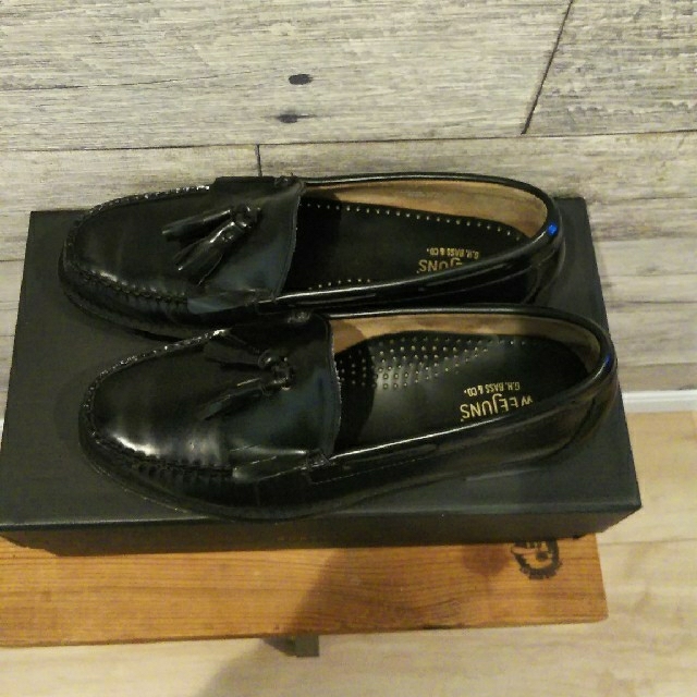 G.H.BASS(ジーエイチバス)の【極美品】GHBASSローファー　25.0cm メンズの靴/シューズ(ドレス/ビジネス)の商品写真