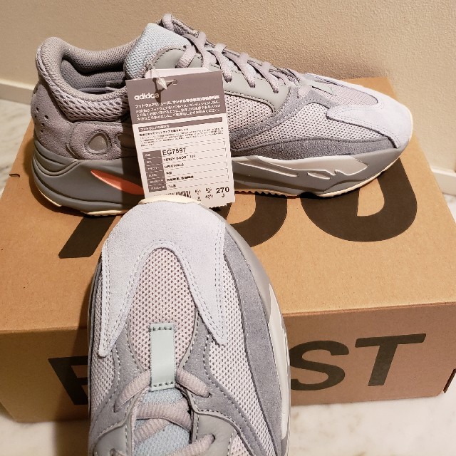 adidas yeezy boost 700 27.0cmイナーシャ 新品未使用