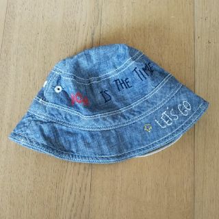 ベビーギャップ(babyGAP)のGAP デニムハット 18-24month 51cm(帽子)