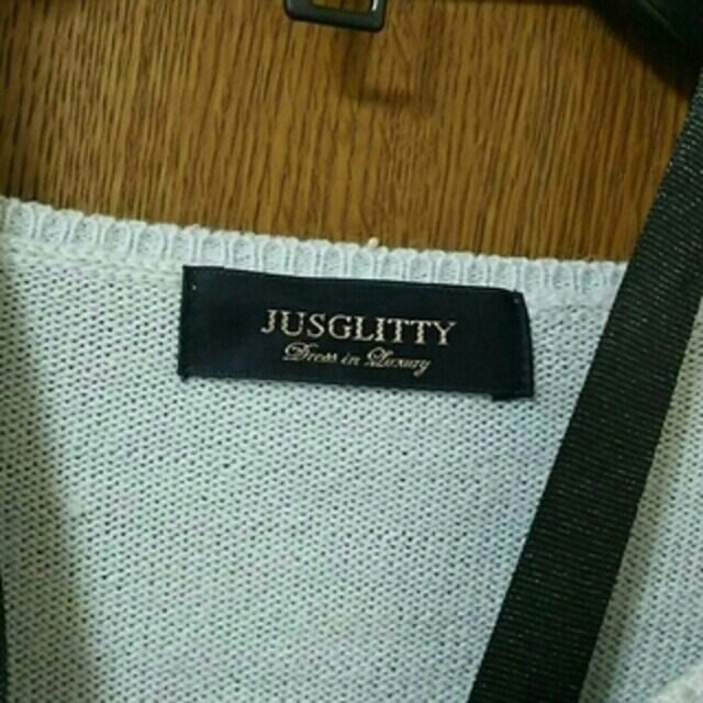 JUSGLITTY(ジャスグリッティー)のJUSGLITYセットアップ レディースのワンピース(ひざ丈ワンピース)の商品写真