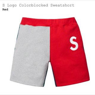 シュプリーム(Supreme)のS LOGO colourblocked sweatshort(ショートパンツ)