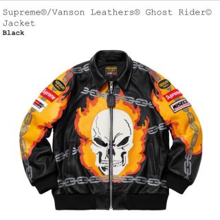 シュプリーム(Supreme)のSupreme Vanson レザージャケット(ライダースジャケット)