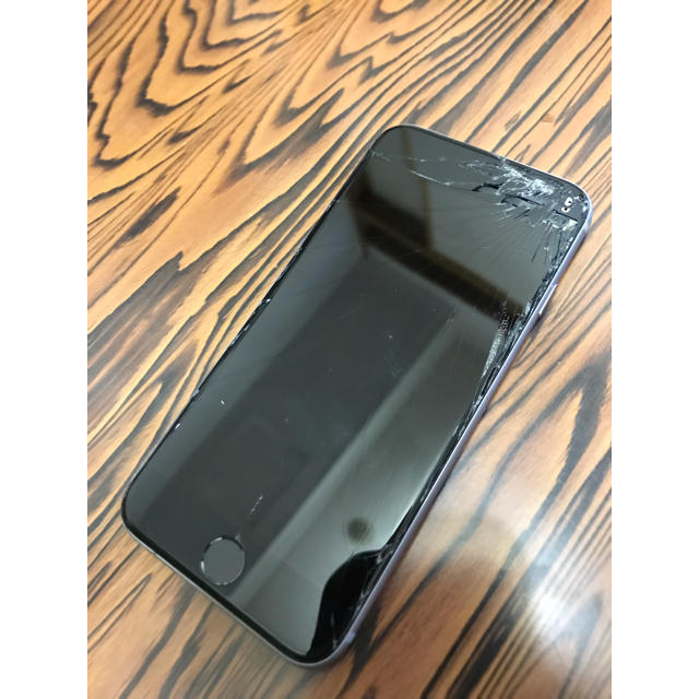 iPhone 6s Space Gray 128 GB au ジャンク - スマートフォン本体