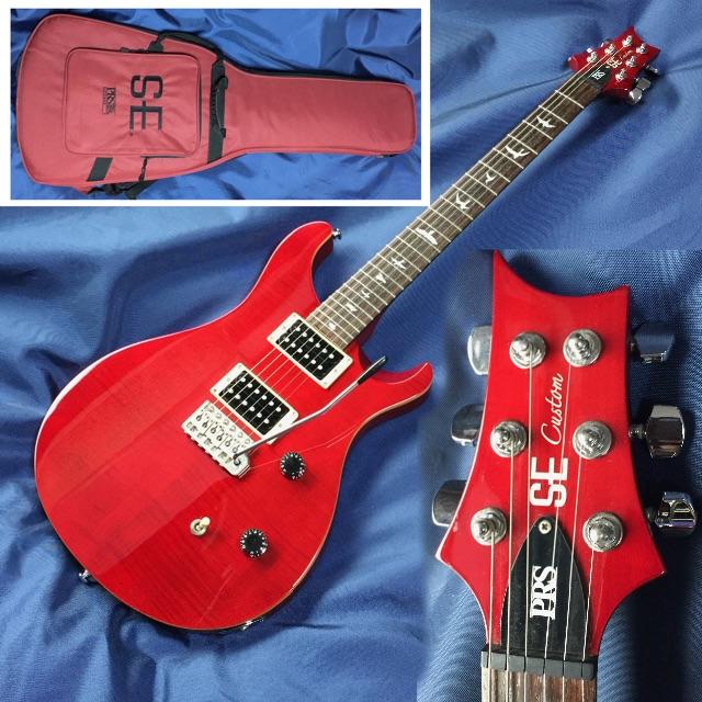 PRS SE custom 24 バードインレイエレキギター