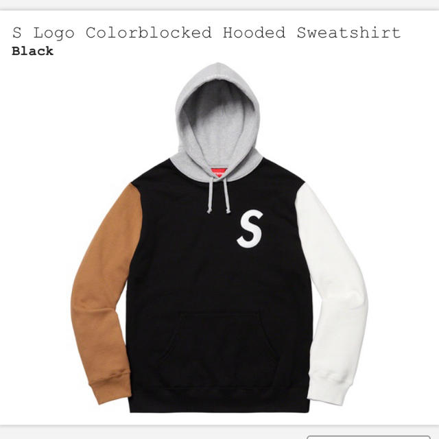 S Logo Colorblocked Hooded